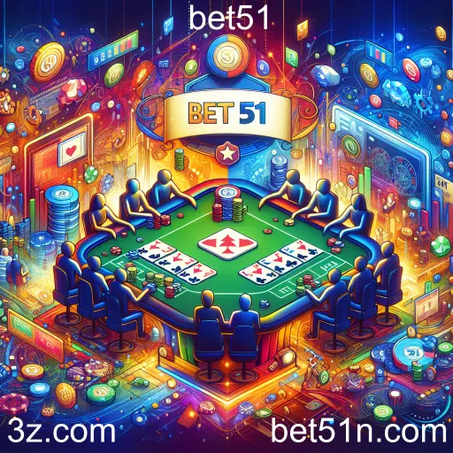 Imagem promocional da bet51 mostrando a plataforma e suas vantagens